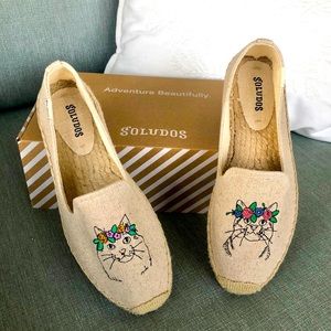 Soludos Espadrilles Spirit Animal Cats 8.0